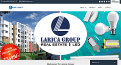 Desktop Screenshot of laricagroup.com